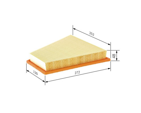 Luftfilter S0149 Bosch, bild 2