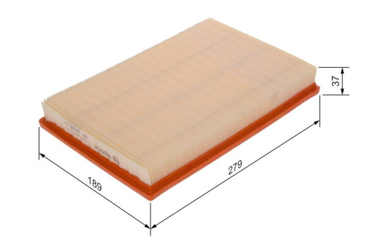 Luftfilter S0173 Bosch, bild 5