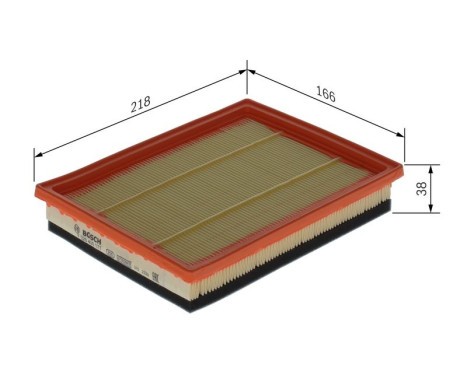 Luftfilter S0177 Bosch, bild 5