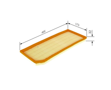 Luftfilter S0178 Bosch, bild 2