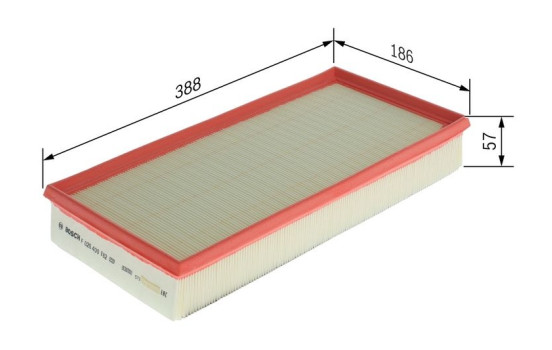Luftfilter S0182 Bosch, bild 6