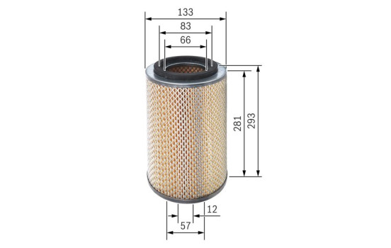 Luftfilter S0186 Bosch