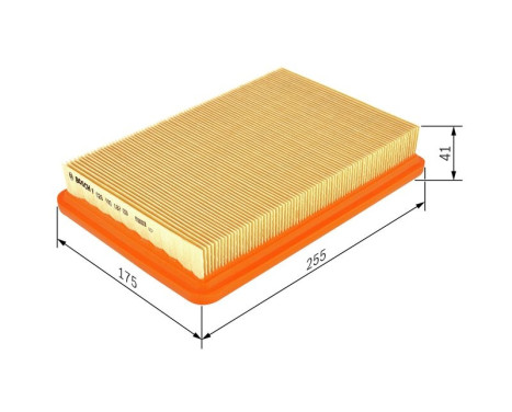 Luftfilter S0187 Bosch, bild 6