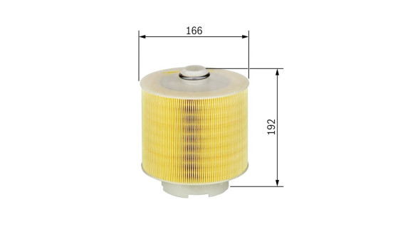 Luftfilter S0198 Bosch, bild 2