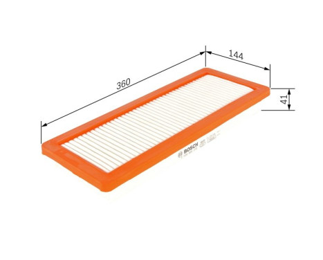 Luftfilter S0219 Bosch, bild 2