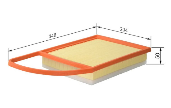 Luftfilter S0220 Bosch, bild 6