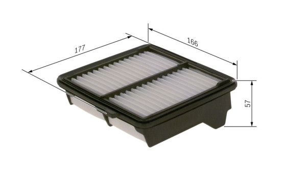 Luftfilter S0223 Bosch
