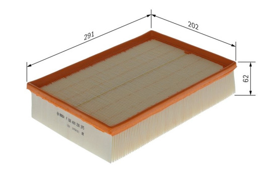 Luftfilter S0230 Bosch, bild 6