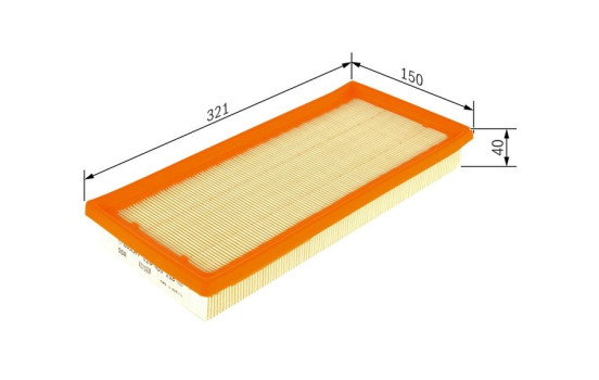 Luftfilter S0258 Bosch