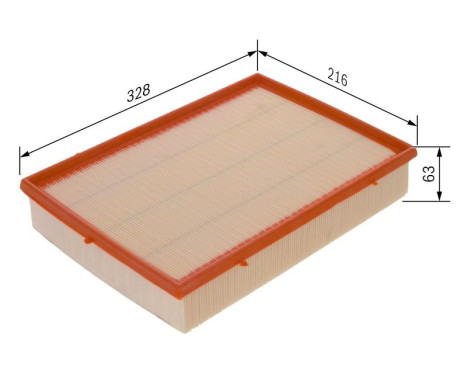 Luftfilter S0264 Bosch, bild 6