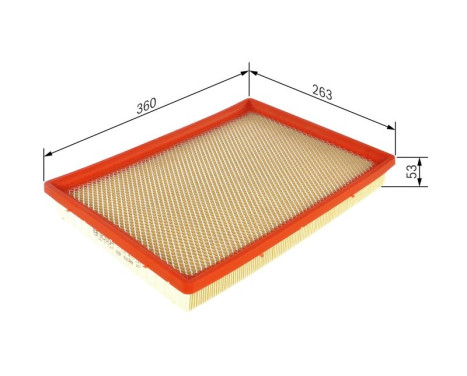 Luftfilter S0266 Bosch