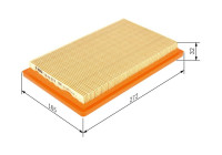 Luftfilter S0273 Bosch