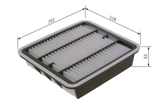 Luftfilter S0306 Bosch, bild 5