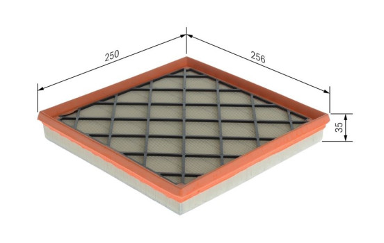 Luftfilter S0351 Bosch, bild 6
