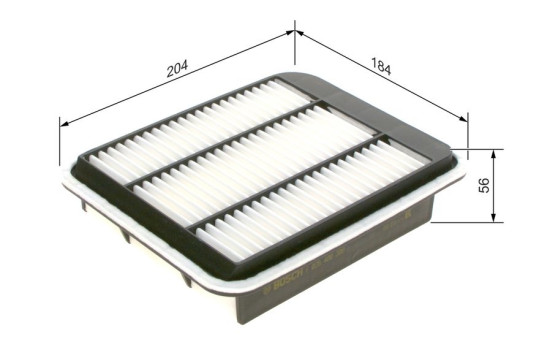 Luftfilter S0369 Bosch, bild 4