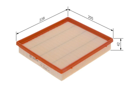 Luftfilter S0375 Bosch, bild 6