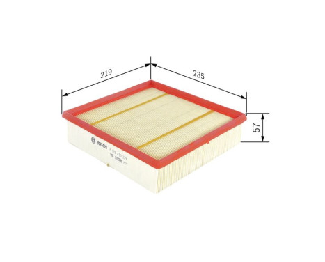 Luftfilter S0379 Bosch, bild 2