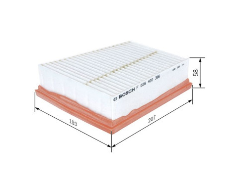 Luftfilter S0386 Bosch