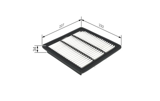 Luftfilter S0407 Bosch