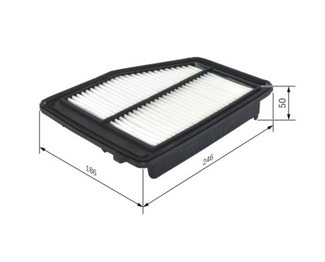 Luftfilter S0412 Bosch, bild 2