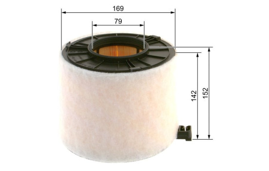 Luftfilter S0422 Bosch, bild 5
