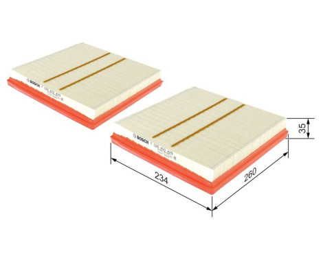 Luftfilter S0429 Bosch
