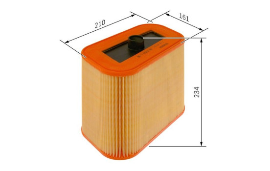 Luftfilter S0431 Bosch, bild 5