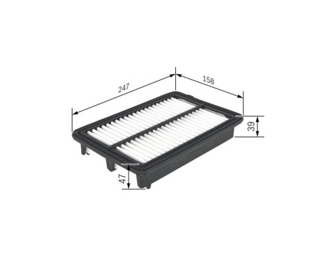 Luftfilter S0439 Bosch, bild 4