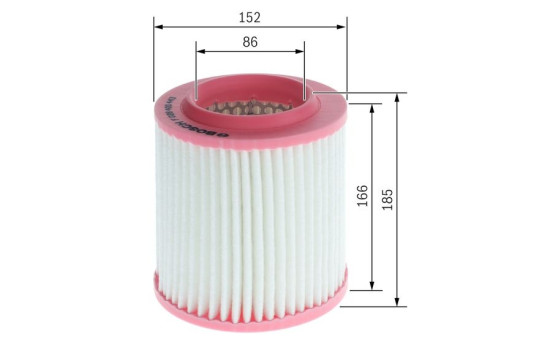 Luftfilter S0443 Bosch, bild 5