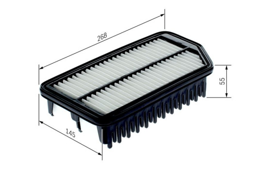Luftfilter S0445 Bosch, bild 6