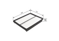 Luftfilter S0448 Bosch
