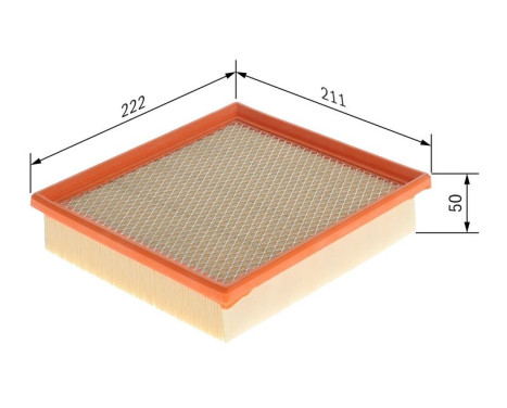 Luftfilter S0464 Bosch, bild 6