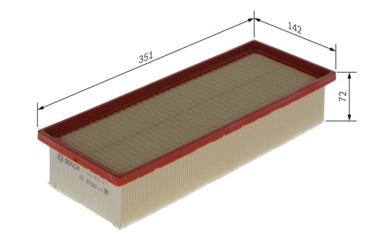 Luftfilter S0471 Bosch, bild 5