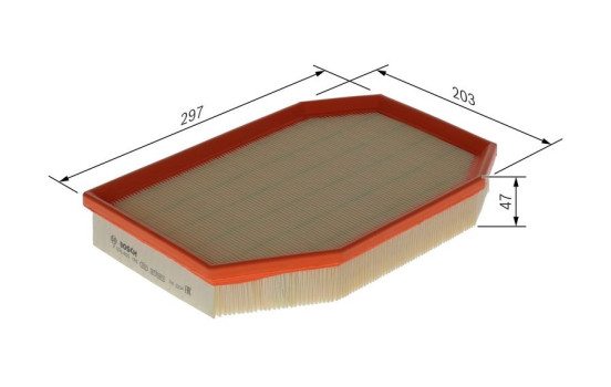 Luftfilter S0476 Bosch, bild 5