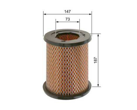 Luftfilter S0491 Bosch, bild 5