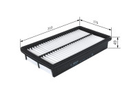 Luftfilter S0495 Bosch