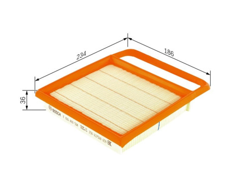 Luftfilter S0504 Bosch