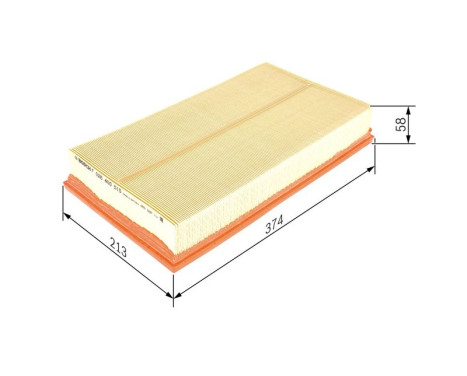 Luftfilter S0515 Bosch