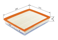 Luftfilter S0525 Bosch
