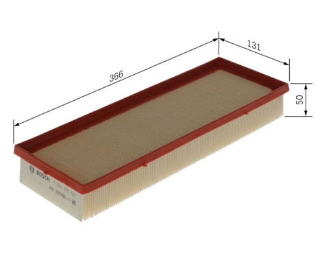 Luftfilter S0549 Bosch, bild 5