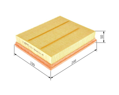 Luftfilter S0553 Bosch, bild 6