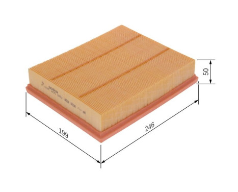 Luftfilter S0553 Bosch, bild 6