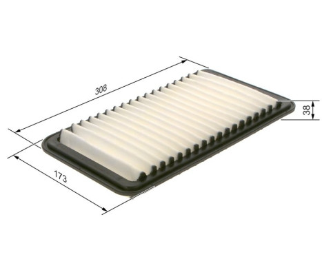 Luftfilter S0566 Bosch, bild 5