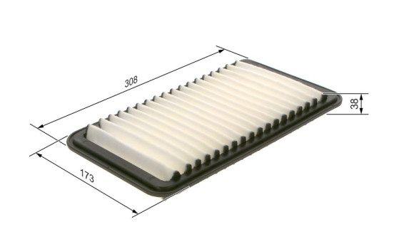 Luftfilter S0566 Bosch, bild 5