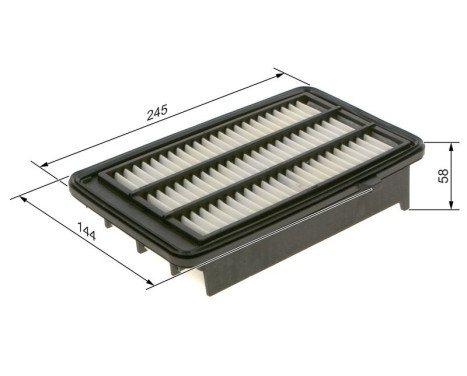 Luftfilter S0579 Bosch, bild 5