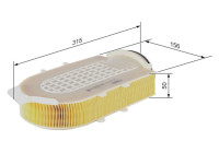 Luftfilter S0599 Bosch
