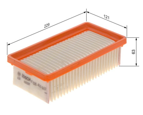 Luftfilter S0607 Bosch, bild 5