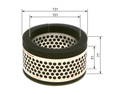 Luftfilter S0610 Bosch, bild 5