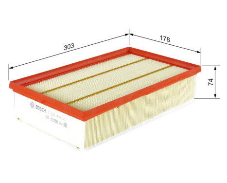 Luftfilter S0612 Bosch