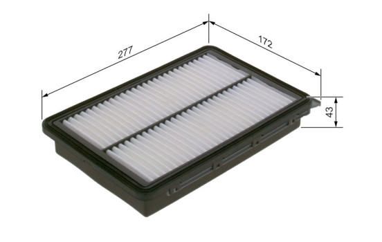 Luftfilter S0617 Bosch